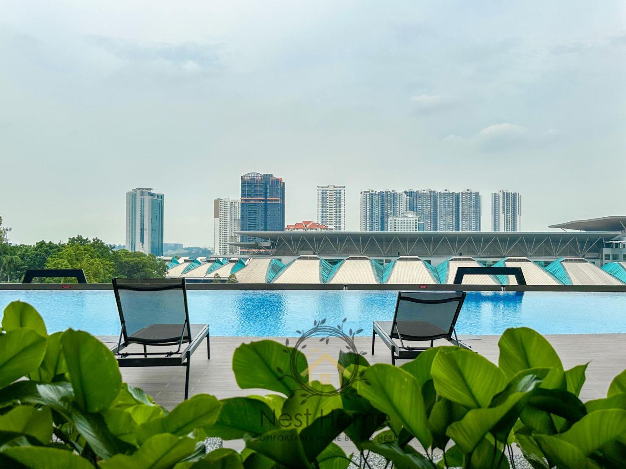 Twin Tower Residence By Nest Home【5 Mins Walk To Ciq】 Johor Bahru Exterior foto