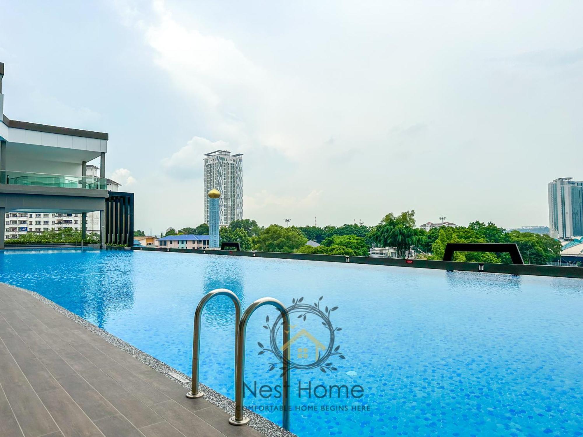 Twin Tower Residence By Nest Home【5 Mins Walk To Ciq】 Johor Bahru Exterior foto